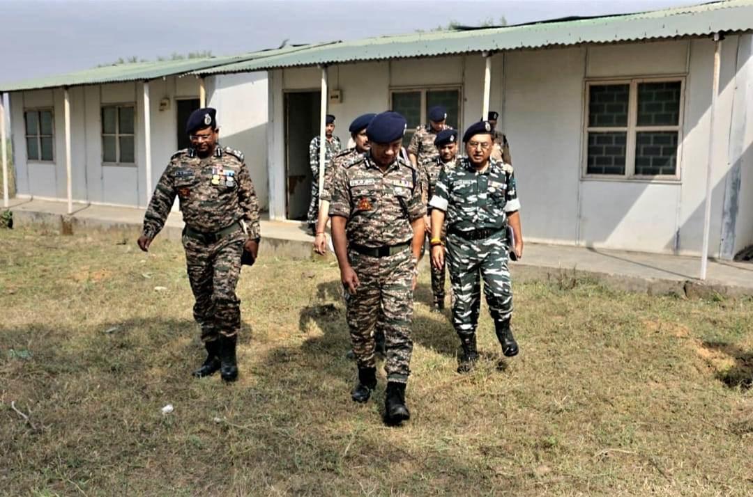   महानिदेशक सीआरपीएफ  का अलवर राजस्थान दौरा